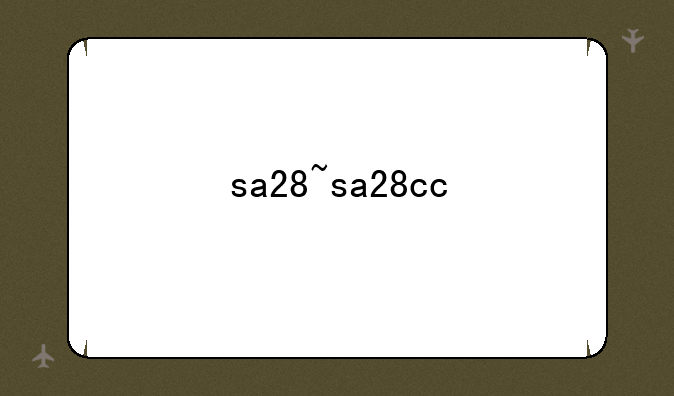 sa28~sa28cc
