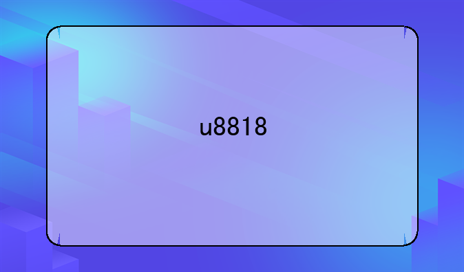 u8818